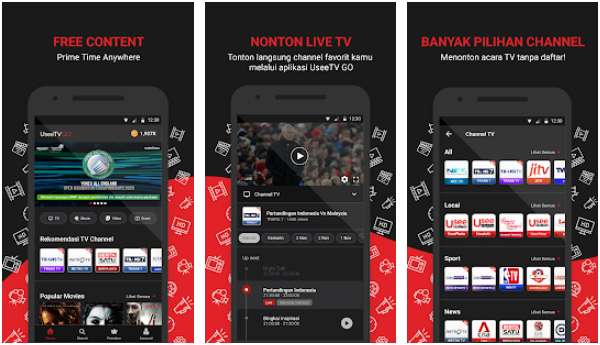 Aplikasi Live Streaming Bola Gratis